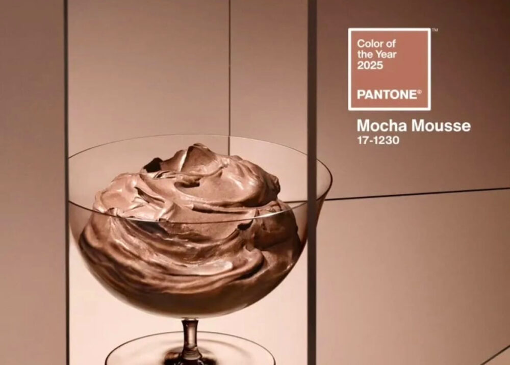 mocha mousse couleur de l'année 2025